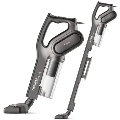 Deerma DX700s - Aspirateur balai filaire - Sans sac - 0,8 L - 600 W - Gris