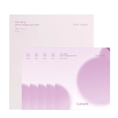 Luvum Slow Aging Phyto Collagen Gel Mask(5 sheets/box)