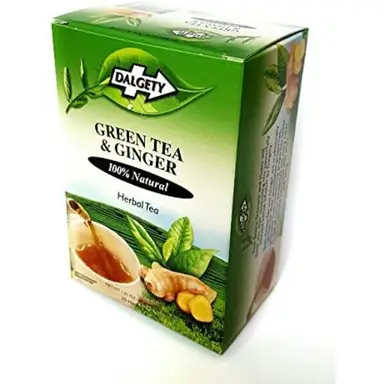 Dalgety Green Tea & Ginger 40G