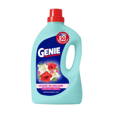 GENIE Lessive liquide douceur florale - 2 L