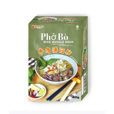 Han Dian Beef Pho Rice Noodle Soup 600g