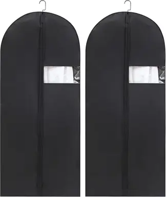 ANQI Garment Bags， 120 x 60 cm，  Garment Cover for Suit， Pack of 5, New Year Sale , Top gift picks