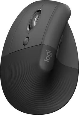 MOUSE USB OPTICAL WRL VERTICAL BLACK 910-006474 LOGITECH