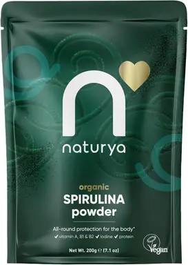 Naturya Organic Spirulina Daily Wellness Support Powder - 200g