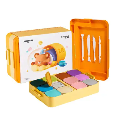 Jar Melo Play clay box 24 Colors