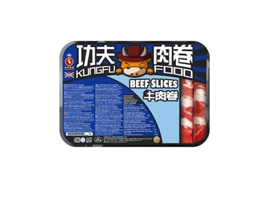 KUNGFU Rundvlees Plak 800g