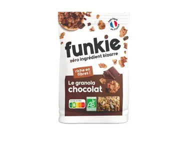 FUNKIE Granola biologique chocolat - 300 g