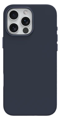 COMMA Nature Series Magnetic Silicone Phone Case - iPhone16 - Blue