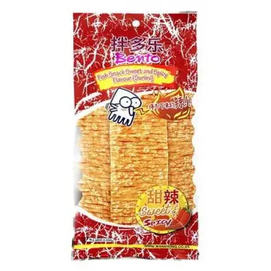 BENTO Snack de poisson, saveur sucrée et épicée, 20 g