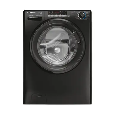 Candy Smart Pro Inverter 8kg Washing Machine – Black | A Energy Rated | 1600rpm | Speed-Drive Motor | Wi-Fi Connected (CSO 686TWMBB6-80)