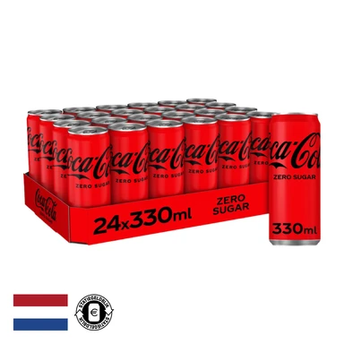 Coca-Cola Zero Sugar Frisdrank - 24 x 330 ml