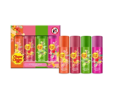 Chupa Chups 4x50ml Deodorant Body Spray