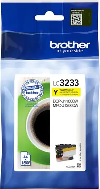 Brother LC3233Y inktcartridge 1 stuk origineel geel