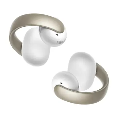 Soundcore AeroClip by Anker, Écouteurs sans fil à anse ouverte Bluetooth avec 4 microphones alimentés par l’IA, haute résolution