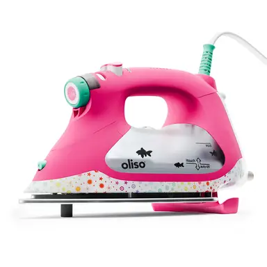 Oliso TG1600 Pro Plus Steam Iron Tula Pink