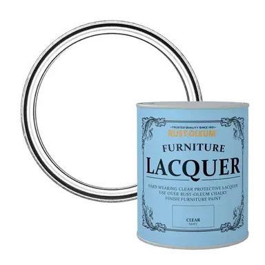 RUST-OLEUM FURNITURE LACQUER CLEAR 750ML