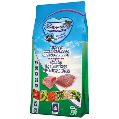 Renske Nourriture pour chien saveur dinde et canard - 2 kg