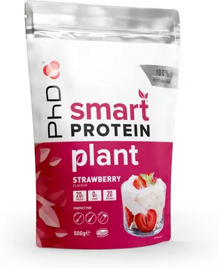 PhD Smart Plant Protein Nutrition Powder Strawberry Flavour - 500g