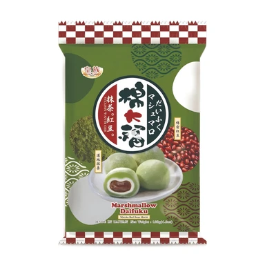 Royal Family Marshmallows Mochi-Matcha Red Bean 120g