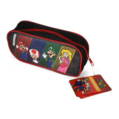 Super Mario 4 Colour Rectangle Pencil Case