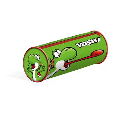 Super Mario Yoshi Barrel Pencil Case