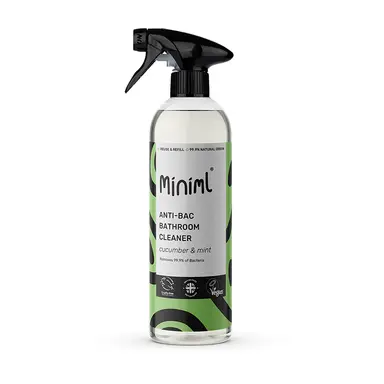 Miniml Anti-Bac Bathroom Cleaner, Cucumber & Mint, 750ml