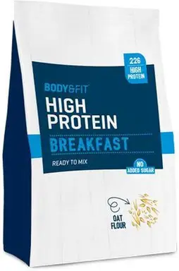 Body&Fit High Protein Mélange protéiné pour petit-déjeuner saveur banane - 990 g