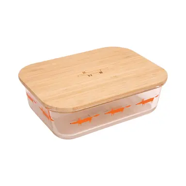 Scion by Dexam Mr Fox 1520ml Large Rectangular Glass Storage Dish
