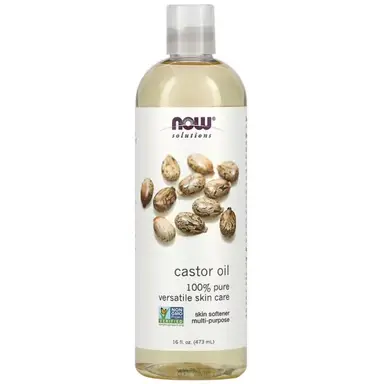 NOW Foods Castor Oil Skin Care 100 Percent Pure - 473 ml