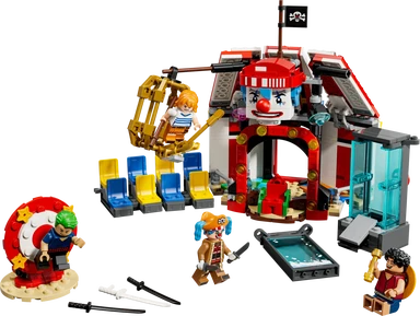 LEGO One Piece 75637 Buggy de Clown's Circus tent