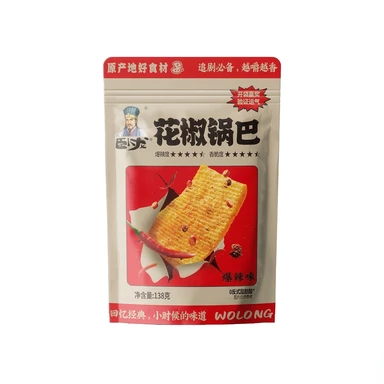 WoLong Sichuan Pfeffer Knusperreis Würzige Geschmacksrichtung 138g