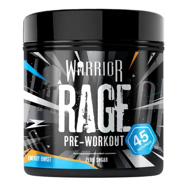 Warrior RAGE Pre Workout Supplement - 392g - Energie-Schub