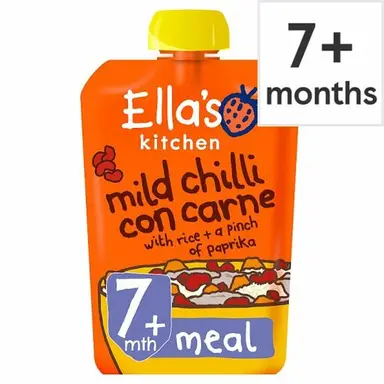 Ella's Kitchen Mild Chilli Con Carne 7+ Months 130g