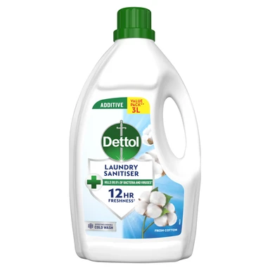 Dettol Fresh Cotton Laundry Sanitiser 3L