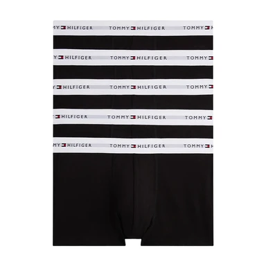 Tommy Hilfiger 5-Pack SIGNATURE CTN ESS TRUNK Black/Black/Black/Black/Black XL