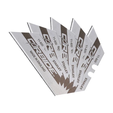 Stanley Carbide Knife Blades 5 Packs