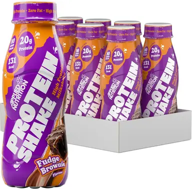 Applied Nutrition Protein Nutrition Shake Fudge Brownie - 8 x 330ml