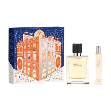 Hermès Terre d’Hermès Eau de Toilette Geschenkset für Männer (Eau de Toilette 50 ml + Eau de Toilette 15 ml)