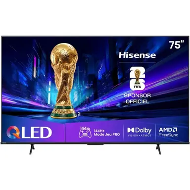 Hisense 75E79Q PRO slimme tv 75 inch 4K Ultra HD QLED 144Hz 2025