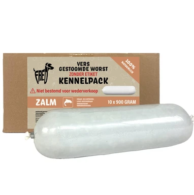 Vers Gestoomde Worst Zalm 10 x 900g