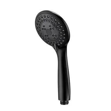 Croydex Nero Shower Head with 3 Settings - Black