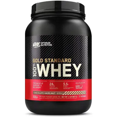 Optimum Nutrition Gold Standard 100% Whey 908g Chocolate Hazelnut