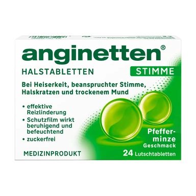 ANGINETTEN Stimme Halstabletten 24 St.