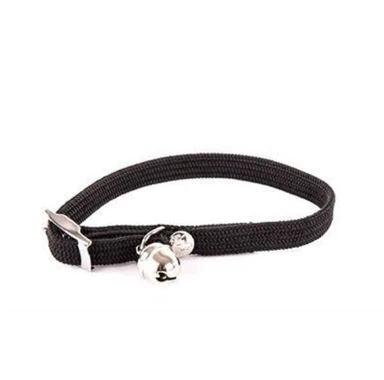 MARTIN SELLIER Kattenhalsband Zwart 30x1 cm