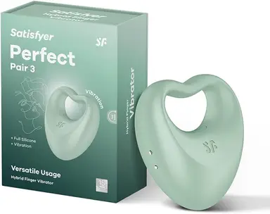 Satisfyer Perfect Pair 3 | 2-in-1 Vibrator & Penisring mit kraftvollen Vibrationen | Cockring aus medizinischem Silikon | Wasserdicht (IPX7) & dehnbar | Sexspielzeug für Männer und Frauen