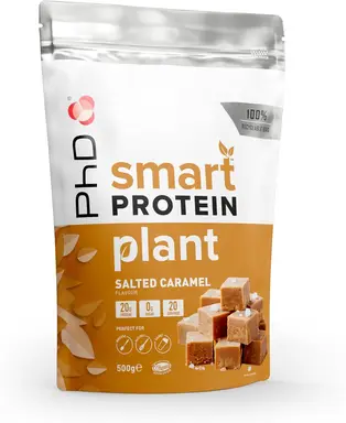 PhD Smart Plant Protein Nutrition Powder Salted Caramel Flavour - 500g