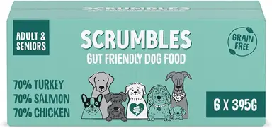 Scrumbles Wet Dog Food Multipack 6x395g