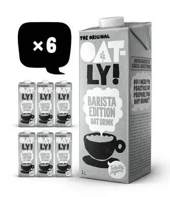 Oatly Haferdrink barista edition vorteilspack - 6 x 1 L