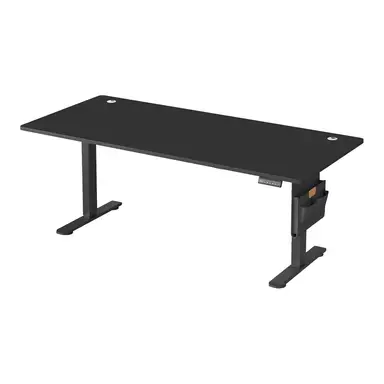 Ochama x SONGMICS In Hoogte Verstelbaar Bureau, 140 x 60 cm, Met Geheugenfunctie en USB-C-Aansluiting, Zwart