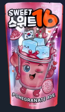 Sweet16 Ade (Suikervrij) met Zoetstoffen